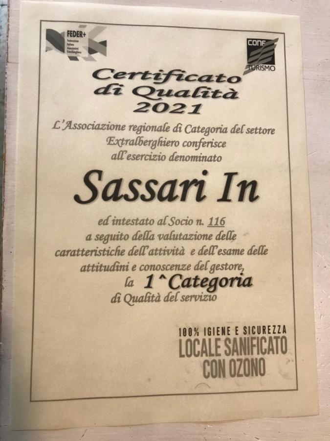 Sassari-In Hotel Bagian luar foto